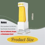 ButterSwift Butter Cutter Dispenser with Stainless Steel Blade - Image 2
