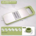 Woyuosn 6-in-1 SafePrep Mandoline Slicer - Image 5