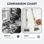 Adjustable Dish Brush with Soap Dispenser - Image 4