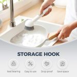 Adjustable Dish Brush with Soap Dispenser - Image 3