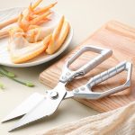 ✂️  HEAVY-DUTY KITCHEN SHEARS - Multi-Function for Poultry, Herbs & More, Comfort Grip & Dishwasher Safe, Includes Nut Cracker and Bottle Opener 🍗🔧 - Image 6