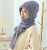 ❄️Winter Versatile🔥Knitted Hooded Scarf for Women - Image 5