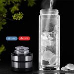 High-end Glass Tea Bottle with Infuser - Image 4