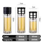 High-end Glass Tea Bottle with Infuser - Image 5