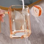 Luxury Gargle Cup with Toothbrush Slot - Image 4