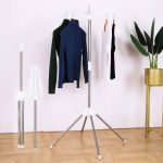 Rotating folding clothes drying rack - Image 6