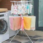 Rotating folding clothes drying rack - Image 4