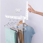 Rotating folding clothes drying rack - Image 3