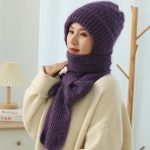 ❄️Winter Versatile🔥Knitted Hooded Scarf for Women - Image 10