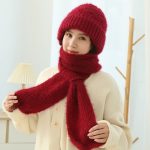 ❄️Winter Versatile🔥Knitted Hooded Scarf for Women - Image 12