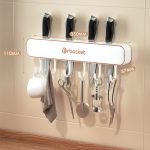 Multifunctional Wall-Mounted Knife Holder with Hooks - Image 14