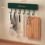 Multifunctional Wall-Mounted Knife Holder with Hooks - Image 11