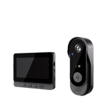Wireless doorbell camera: 1080P, 170° angle, 4.3-inch screen, IPX65 outdoor waterproof, night vision - Image 3