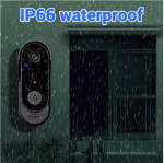 Wireless doorbell camera: 1080P, 170° angle, 4.3-inch screen, IPX65 outdoor waterproof, night vision - Image 5