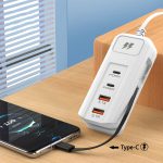 ⚡2026 Hot New Arrivals – Multi-Function Fast Charger 2PD + 2USB! 🔌📱 66W, Built-in Type-C Cable, Safely Charges 4 Devices Simultaneously - Image 4