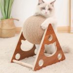 Kratzkugel aus Sisal für Katzen