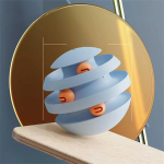Katzen Spielzeug Ball – Bild 4