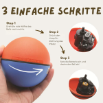 Katzen Turboball mit Schwanz Spielzeug – Bild 6