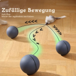 Katzen Turboball mit Schwanz Spielzeug – Bild 5