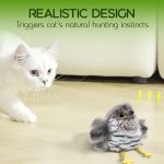 Realistico Forma Di Uccello Giocattolo Interattivo Per Gatti - immagine 2