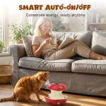 Giocattolo girevole automatico per gatti con sensore intelligente - immagine 4