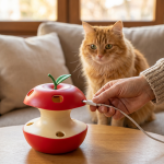 Giocattolo girevole automatico per gatti con sensore intelligente - immagine 6