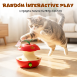 Giocattolo girevole automatico per gatti con sensore intelligente - immagine 5